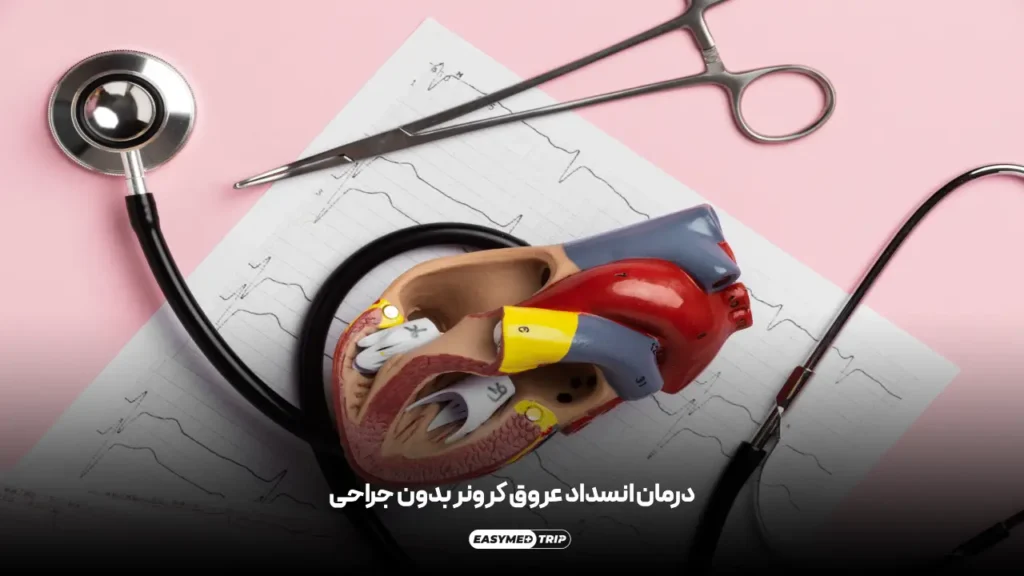 درمان انسداد عروق کرونر بدون جراحی